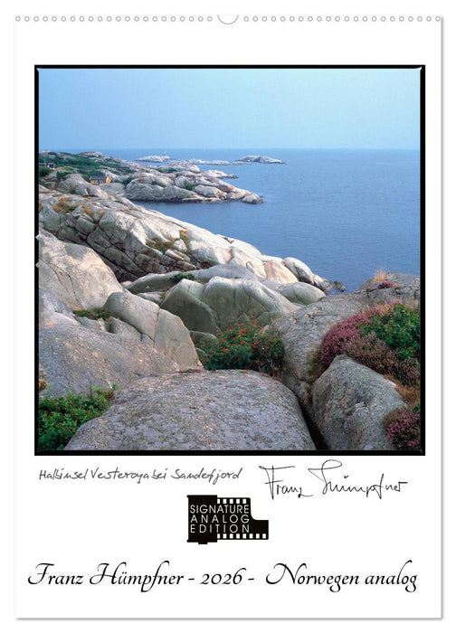 Norwegen analog (CALVENDO Wandkalender 2026)