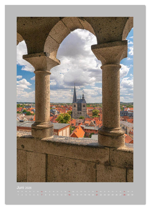 Quedlinburg - Königspfalz & Mitglied der Hanse (CALVENDO Premium Wandkalender 2026)