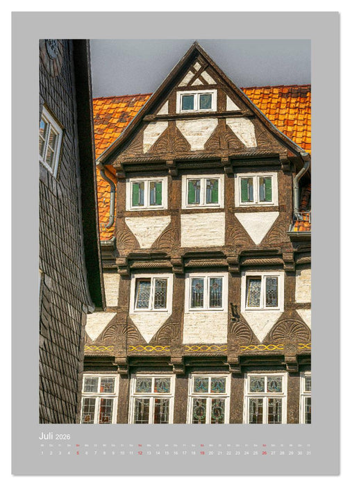 Quedlinburg - Königspfalz & Mitglied der Hanse (CALVENDO Premium Wandkalender 2026)