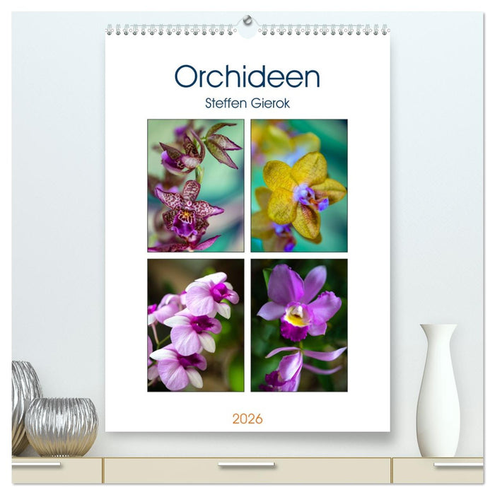 Orchideen (CALVENDO Premium Wandkalender 2026)