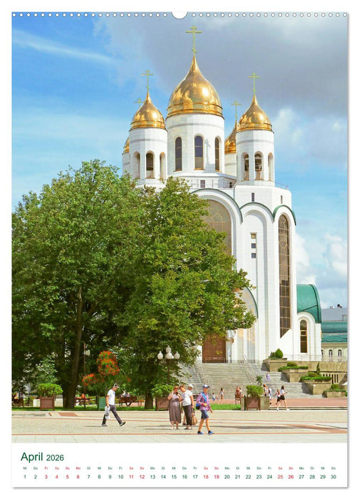 Kaliningrad und seine Erinnerung an Königsberg (CALVENDO Wandkalender 2026)