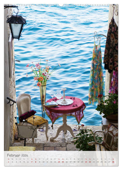 Europas romantische Gassen (CALVENDO Premium Wandkalender 2026)