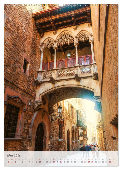 Europas romantische Gassen (CALVENDO Premium Wandkalender 2026)