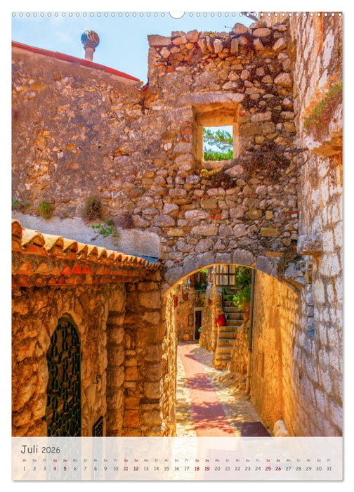 Europas romantische Gassen (CALVENDO Premium Wandkalender 2026)