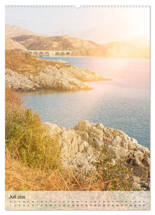 Schottland -Schottische Highlands (CALVENDO Premium Wandkalender 2026)