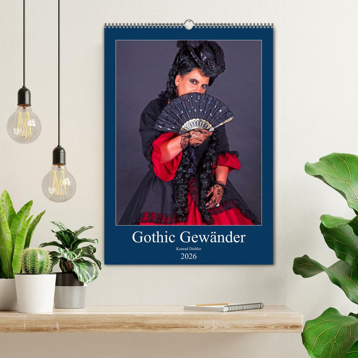 Gothic Gewänder (CALVENDO Wandkalender 2026)