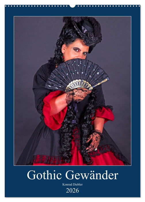 Gothic Gewänder (CALVENDO Wandkalender 2026)