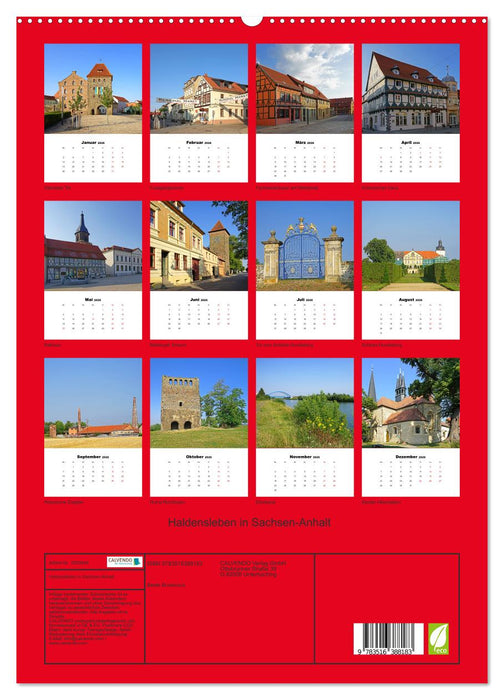 Haldensleben in Sachsen-Anhalt (CALVENDO Premium Wandkalender 2026)