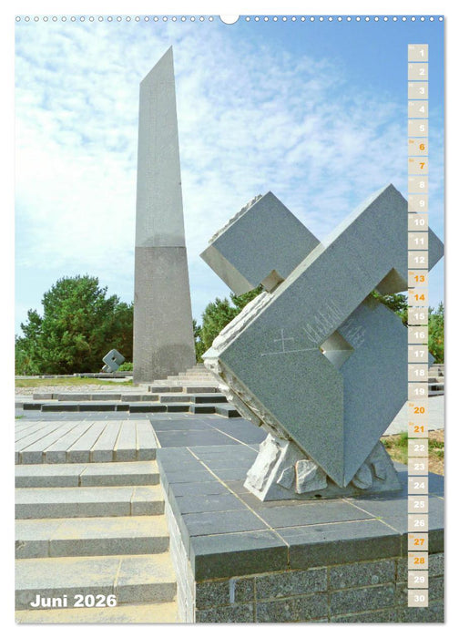 Kurische Nehrung – Am langen, weichen Ostsee-Strand (CALVENDO Wandkalender 2026)