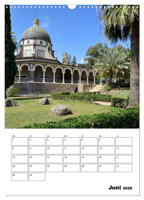 Israel - Der Monatsplaner 2026 (CALVENDO Wandkalender 2026)