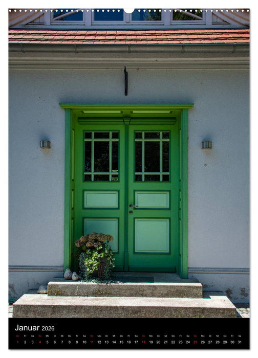 Darßer Türen (CALVENDO Wandkalender 2026)