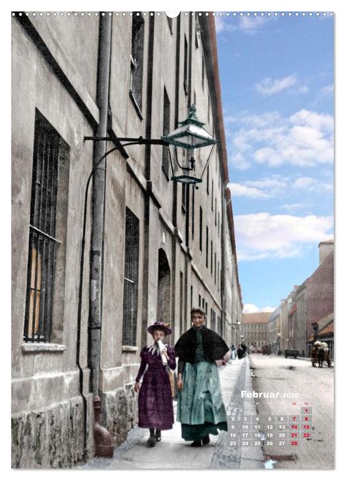 Alt Berlin nach Heinrich Zille in Farbe (CALVENDO Premium Wandkalender 2026)