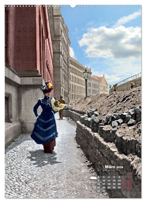 Alt Berlin nach Heinrich Zille in Farbe (CALVENDO Premium Wandkalender 2026)