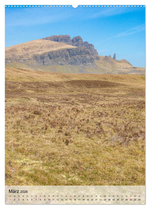 Schottland -Schottische Highlands (CALVENDO Wandkalender 2026)
