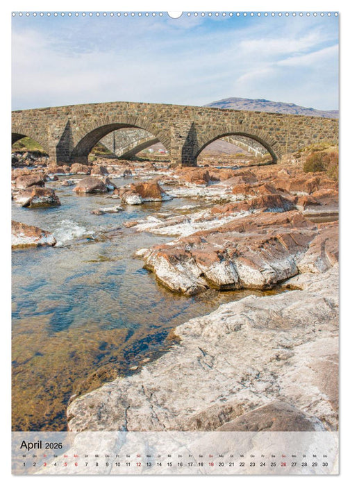 Schottland -Schottische Highlands (CALVENDO Wandkalender 2026)