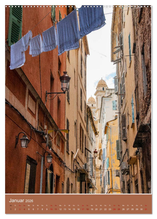 Korsika - Felsen und Meer (CALVENDO Premium Wandkalender 2026)