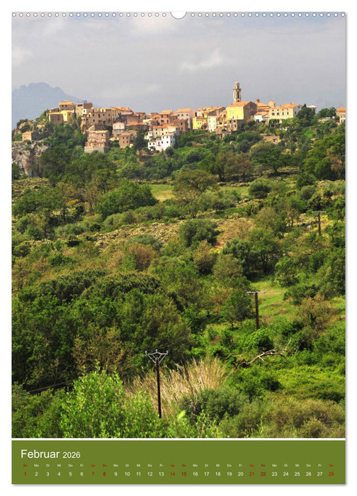 Korsika - Felsen und Meer (CALVENDO Premium Wandkalender 2026)