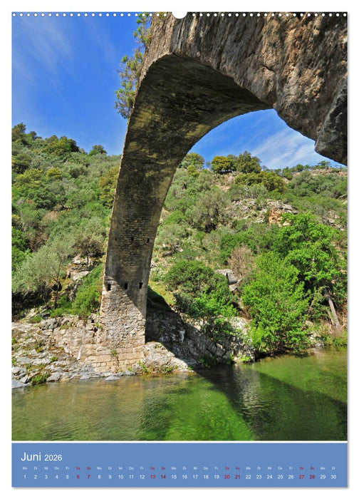 Korsika - Felsen und Meer (CALVENDO Premium Wandkalender 2026)