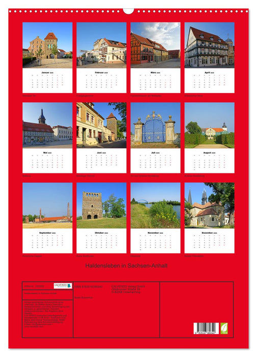 Haldensleben in Sachsen-Anhalt (CALVENDO Wandkalender 2026)