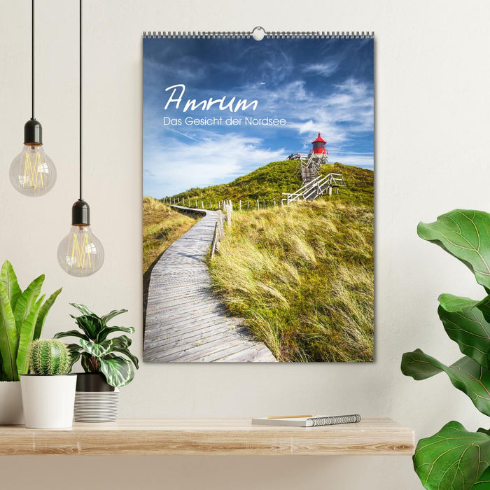 Amrum - Das Gesicht der Nordsee (CALVENDO Wandkalender 2026)