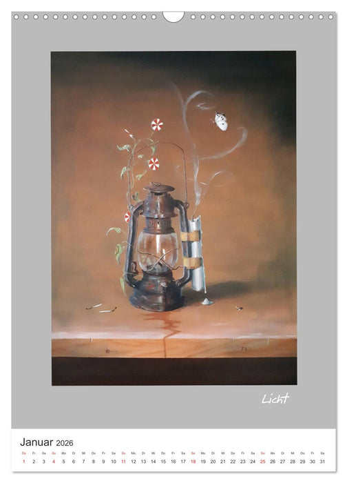 ART der Stille (CALVENDO Wandkalender 2026)