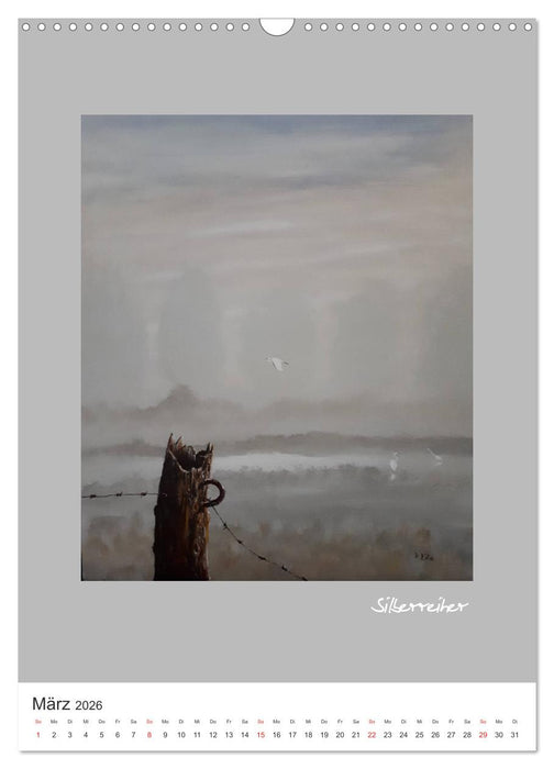 ART der Stille (CALVENDO Wandkalender 2026)