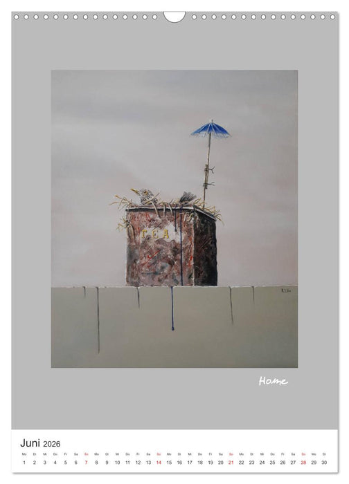 ART der Stille (CALVENDO Wandkalender 2026)