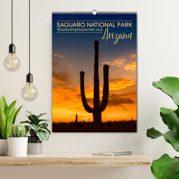 SAGUARO NATIONAL PARK Wüstenimpressionen aus Arizona (CALVENDO Wandkalender 2026)