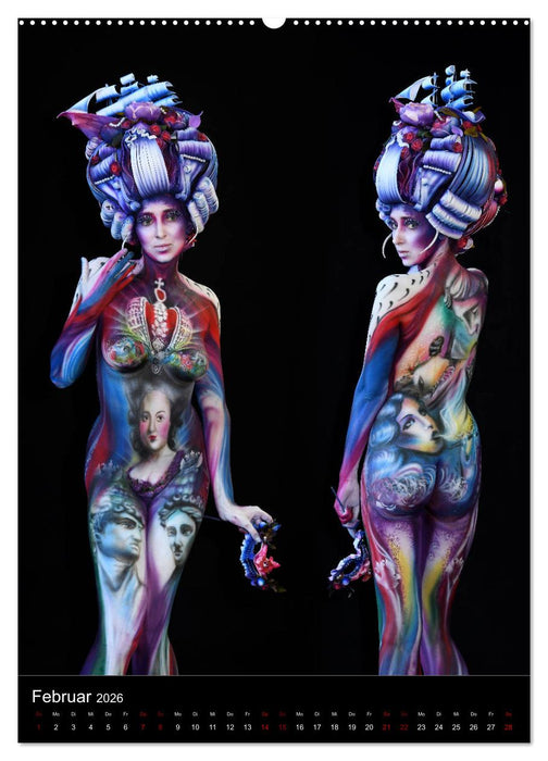 World Bodypainting Festival #21 (CALVENDO Premium Wandkalender 2026)