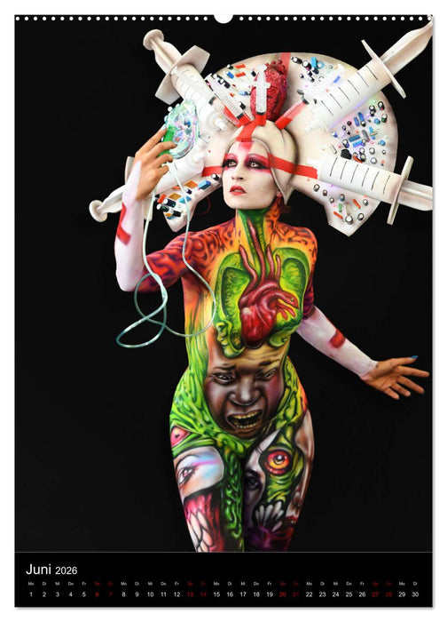 World Bodypainting Festival #21 (CALVENDO Premium Wandkalender 2026)