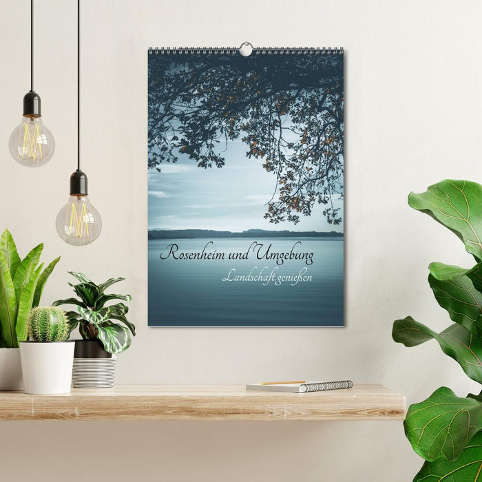 Rosenheim und Umgebung ... Landschaft genießen (CALVENDO Wandkalender 2026)