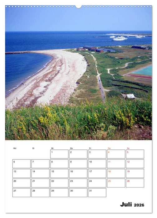 Helgoland, Perle der Nordsee (CALVENDO Premium Wandkalender 2026)