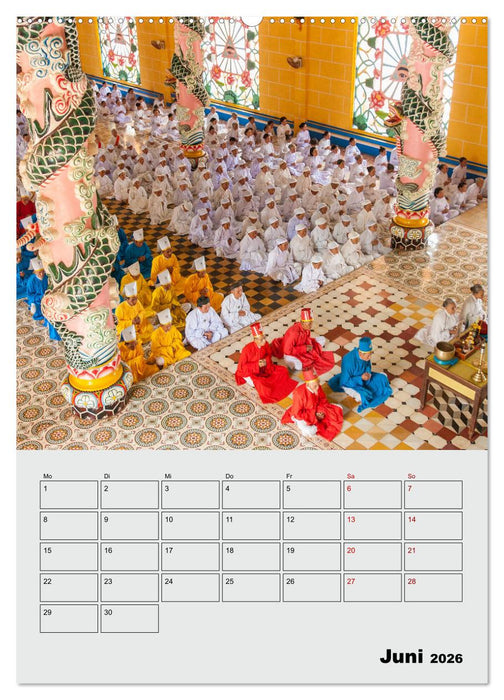 VIETNAM - Mein Urlaubsplaner (CALVENDO Wandkalender 2026)