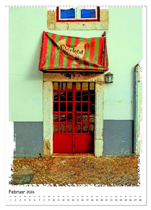 Lissabons Altstadt (CALVENDO Premium Wandkalender 2026)