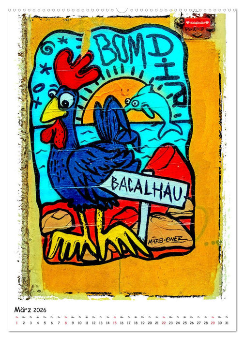 Lissabons Altstadt (CALVENDO Premium Wandkalender 2026)