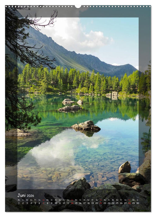 Bergwelten Wandkalender (CALVENDO Premium Wandkalender 2026)