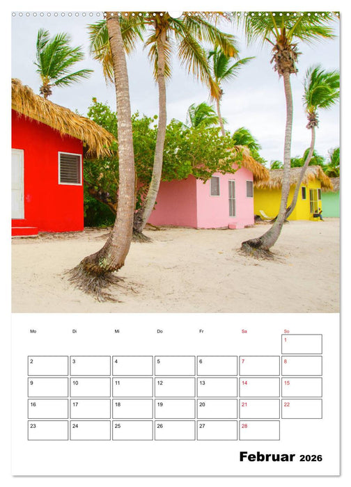 Karibik pur - mit Charme und Zauber (CALVENDO Premium Wandkalender 2026)