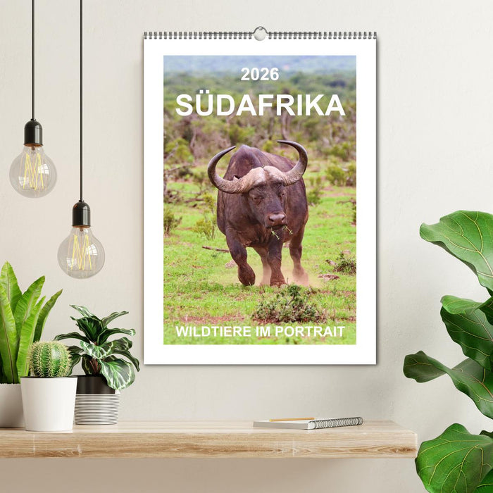 SÜDAFRIKA - WILDTIERE IM PORTRAIT (CALVENDO Wandkalender 2026)