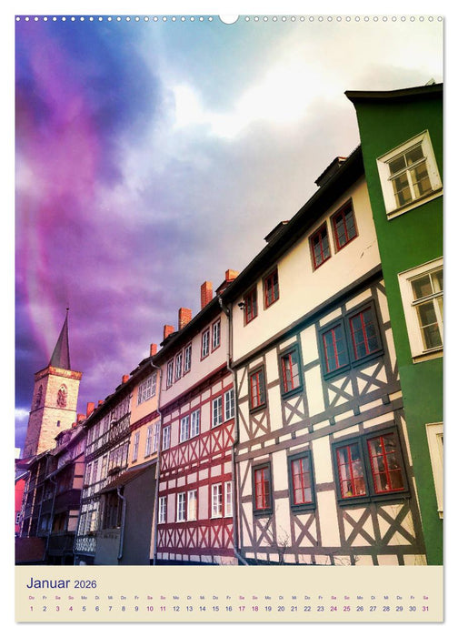 ERFURT total cool (CALVENDO Wandkalender 2026)