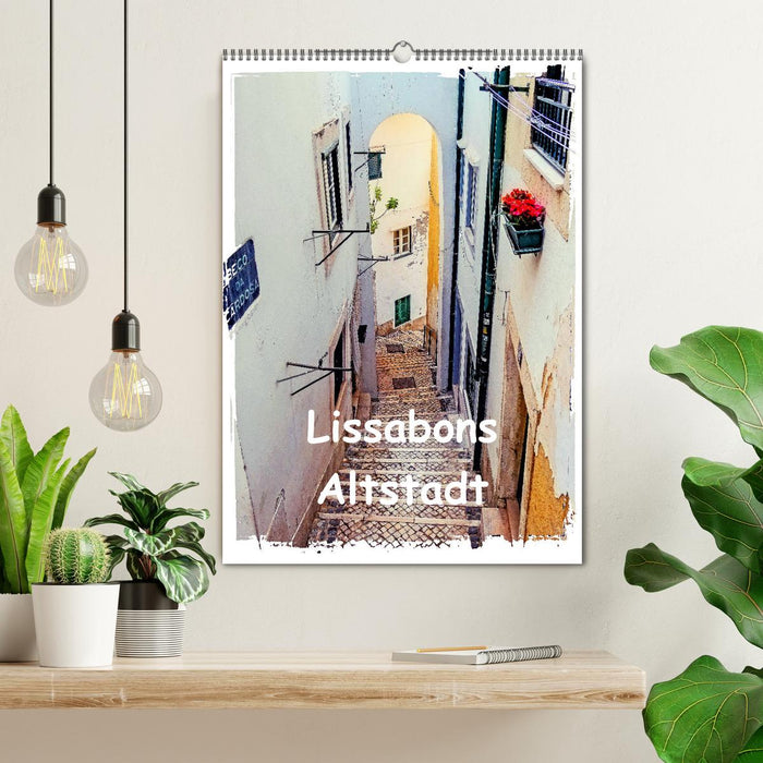 Lissabons Altstadt (CALVENDO Wandkalender 2026)