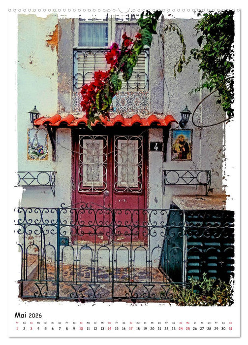 Lissabons Altstadt (CALVENDO Wandkalender 2026)