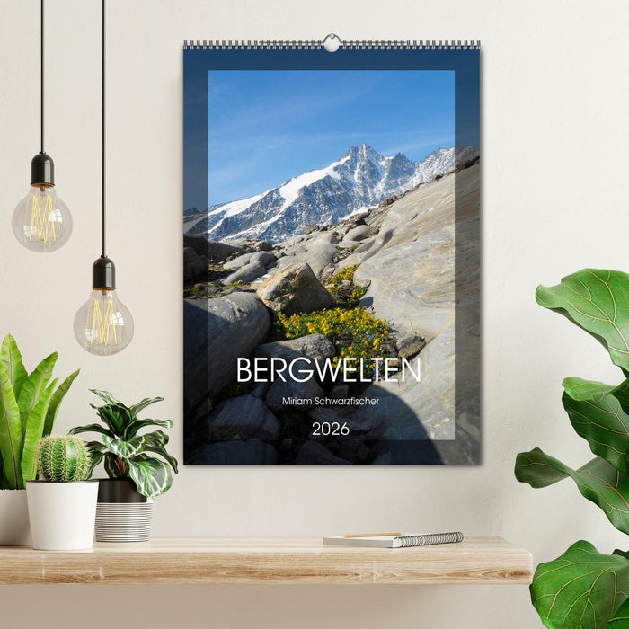 Bergwelten Wandkalender (CALVENDO Wandkalender 2026)