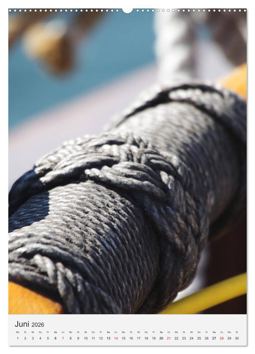 Nostalgische Segler-Details (CALVENDO Wandkalender 2026)