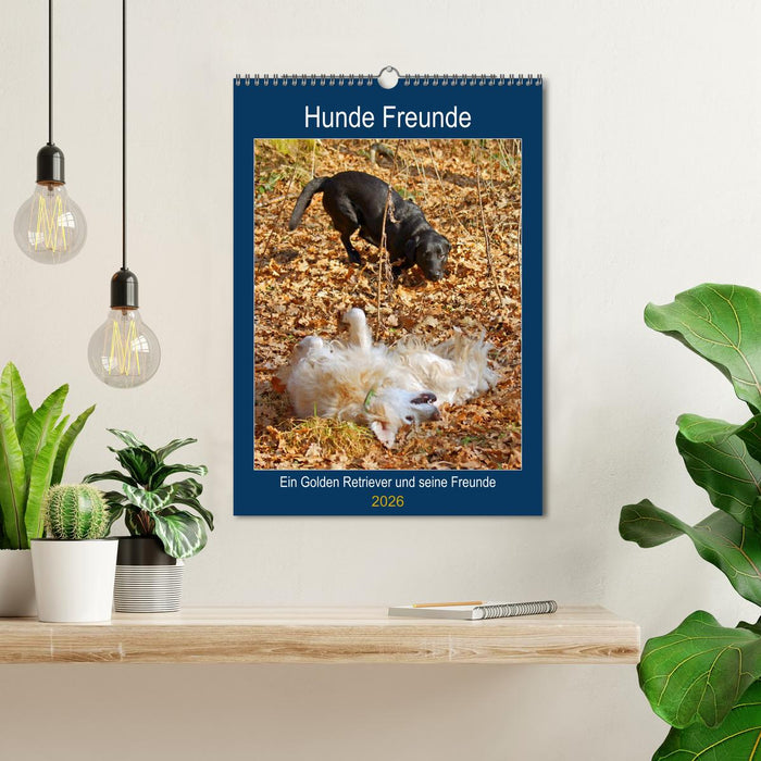 Hunde Freunde (CALVENDO Wandkalender 2026)