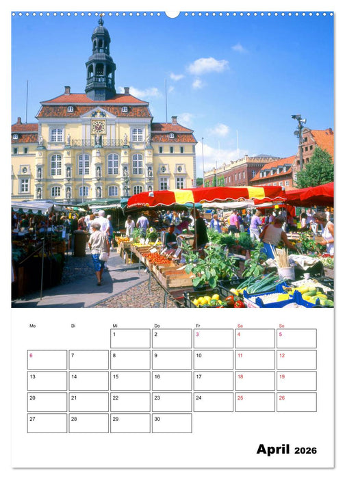 Lüneburg, von der schönsten Seite (CALVENDO Wandkalender 2026)