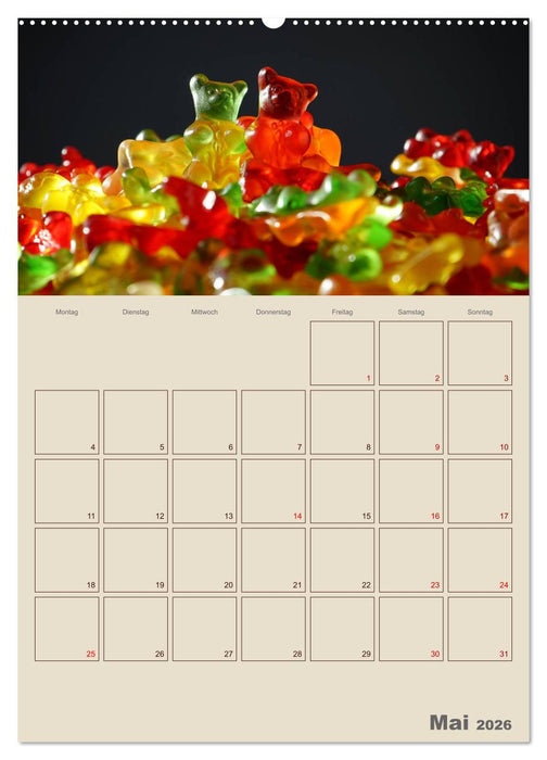 Ein total süßer Planer (CALVENDO Premium Wandkalender 2026)