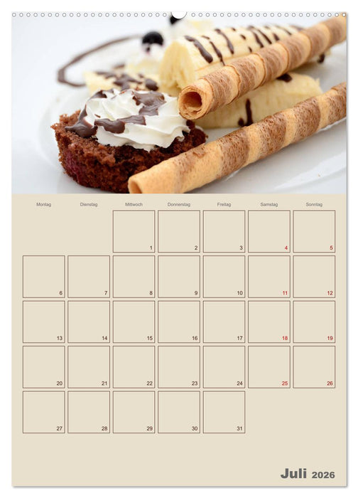 Ein total süßer Planer (CALVENDO Premium Wandkalender 2026)