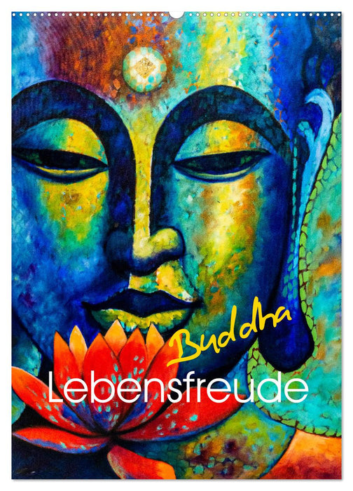 Lebensfreude Buddha (CALVENDO Wandkalender 2026)