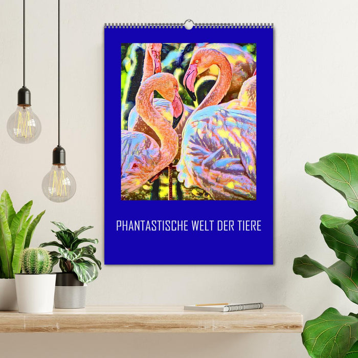 Phantastische Welt der Tiere (CALVENDO Wandkalender 2026)