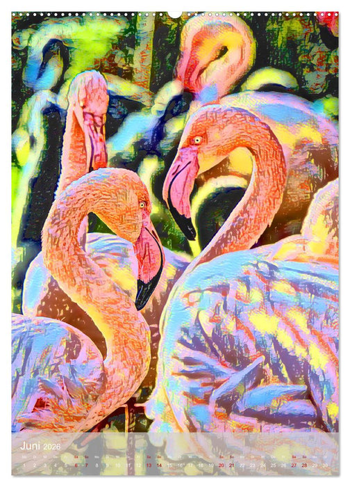 Phantastische Welt der Tiere (CALVENDO Wandkalender 2026)